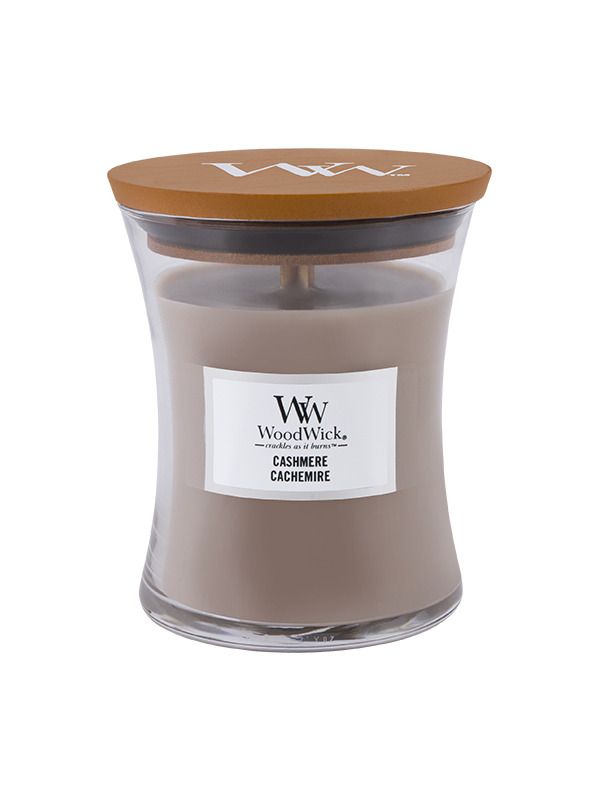 WoodWick Cashmere glass medium