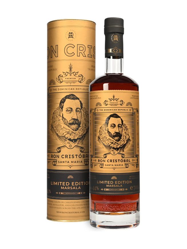 Ron Cristobal Santa Maria Marsala Finish 44% 0,7 l Geschenkbox