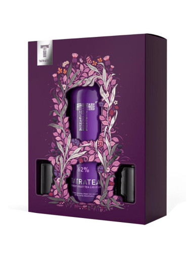 Tatratea Forest Fruit 62% 0,7 l + 2 Gläser