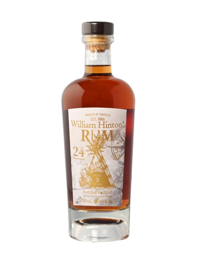 William Hinton Rum 5 Cask Blend 3YO 0,7l 45%