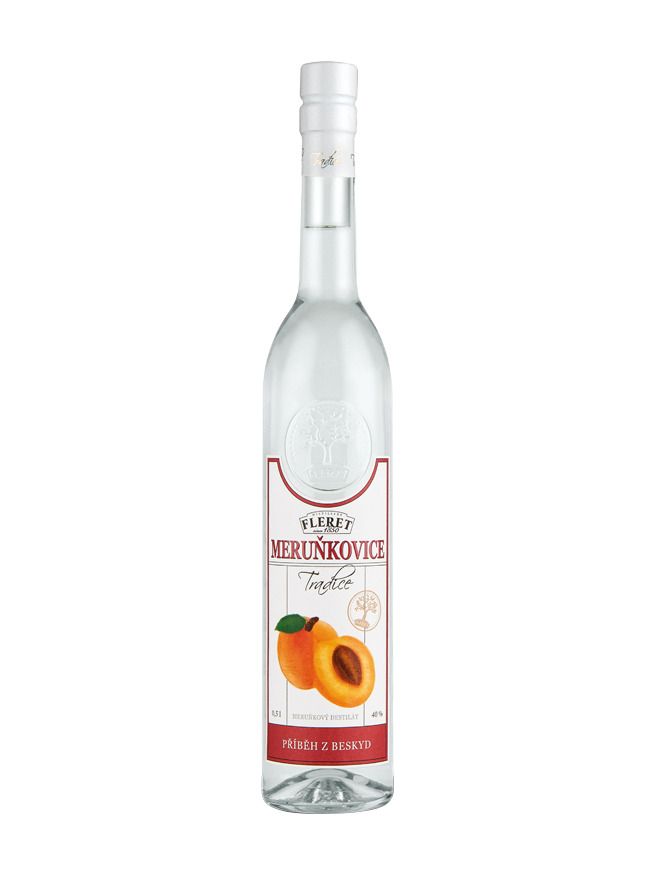 FLERET Tradice Aprikosen 40% 0,5 l