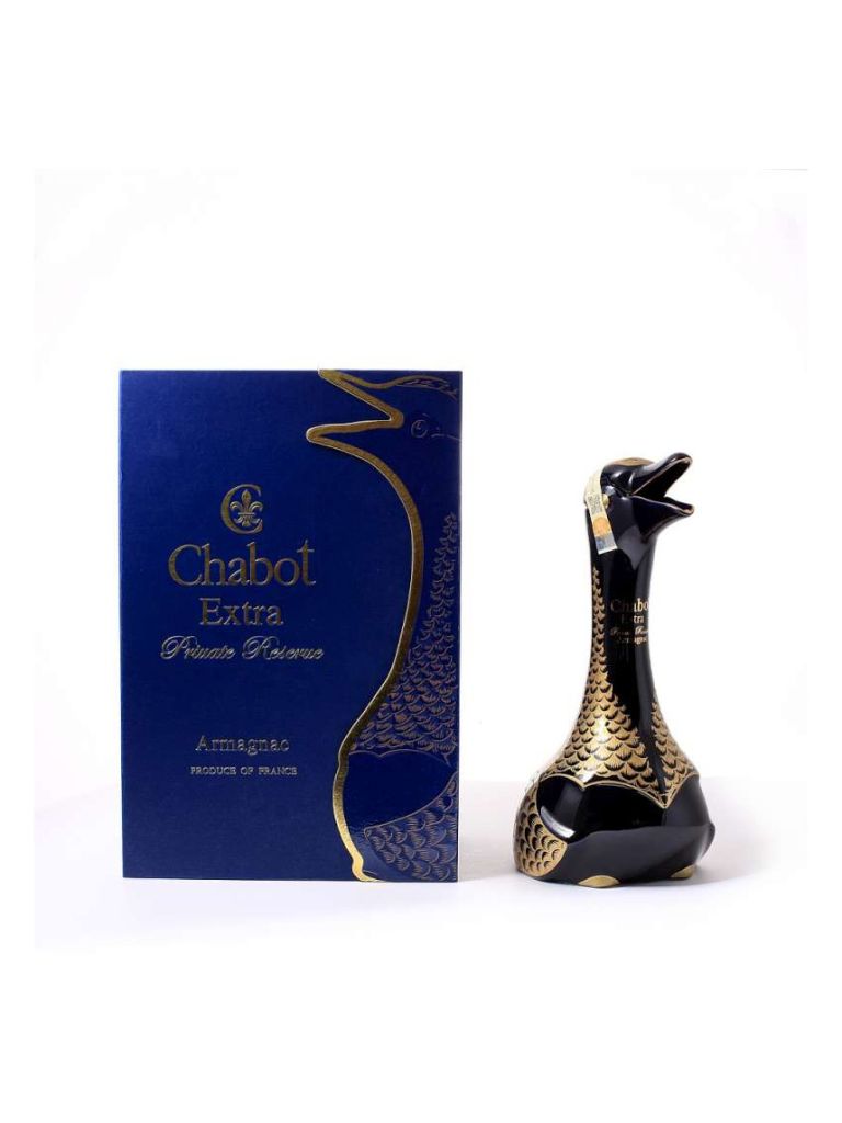 Chabot Porzellangans schwarz 0,7l 40%