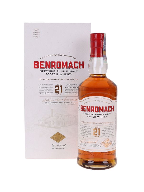 Benromach 21Y 43% 0,7 l