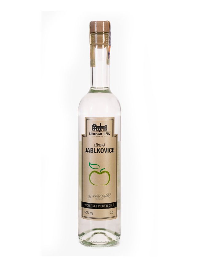 Lžínská Äpfelschnaps 0,5l 50%