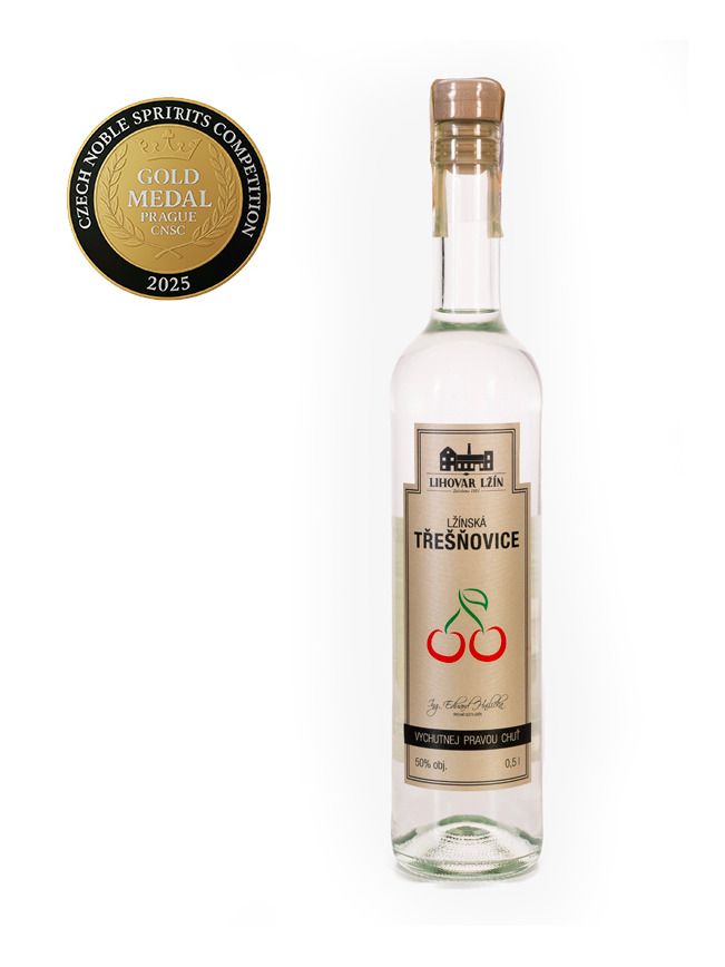 Lžínská Kirschschnaps 50% 0,5 l