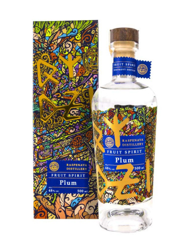 Raspenava Fruit Spirit Pflaume 0,5l 48%