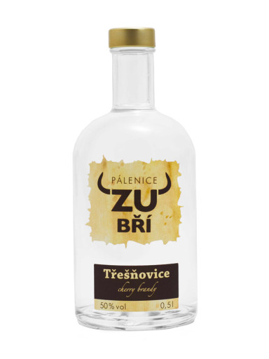 Zubří Kirschschnaps 0,5l 50%