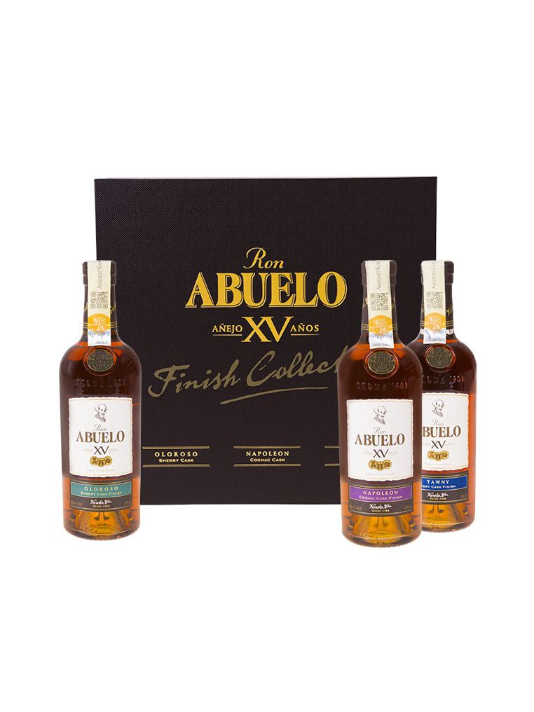 Abuelo Finish Collection 15y 3 × 0,2 l 40% Geschenkbox