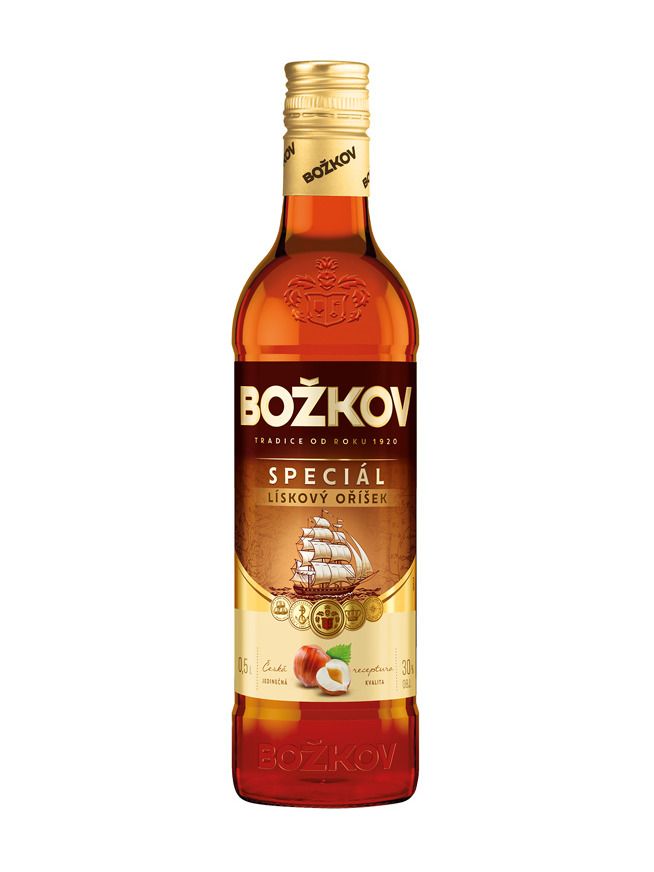 Božkov Speciál Haselnuss 0,5l 30%