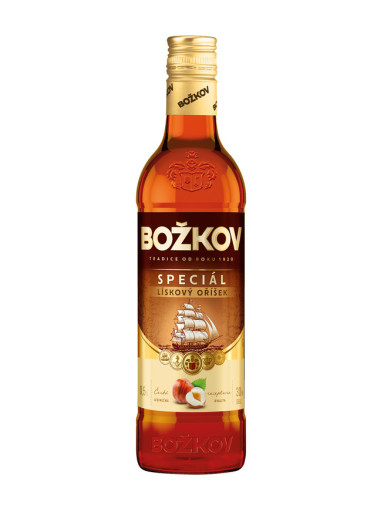 Božkov Speciál Haselnuss 0,5l 30%