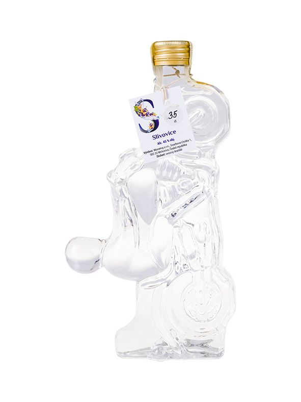 Svachovka Motorrad Sliwowitz 45% 0,35 l