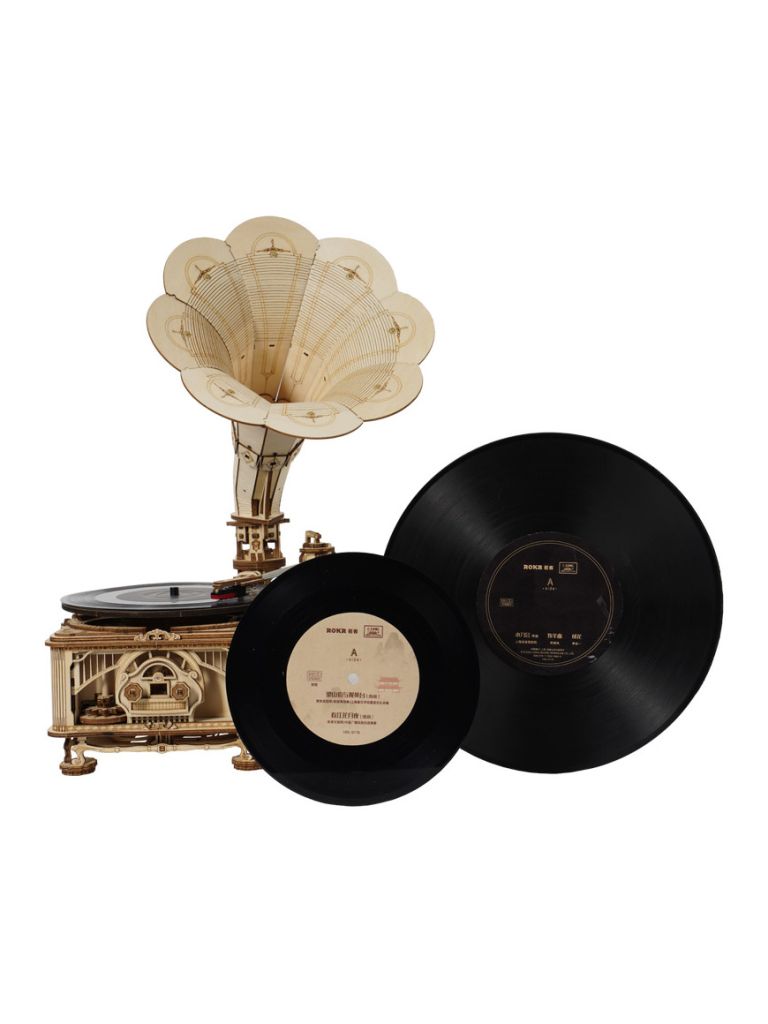 ROKR Classical gramophone Hand rotate mode