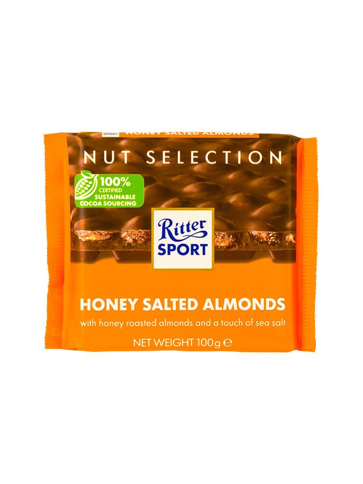 Ritter Honey Salt Almonds 100g