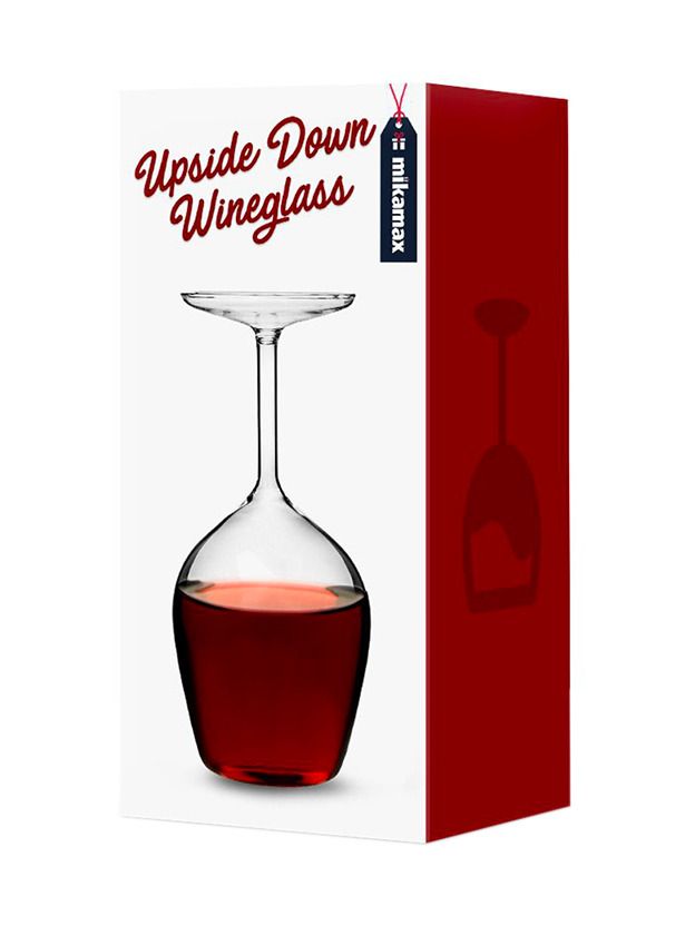 MIKAMAX Upside Down Wineglass