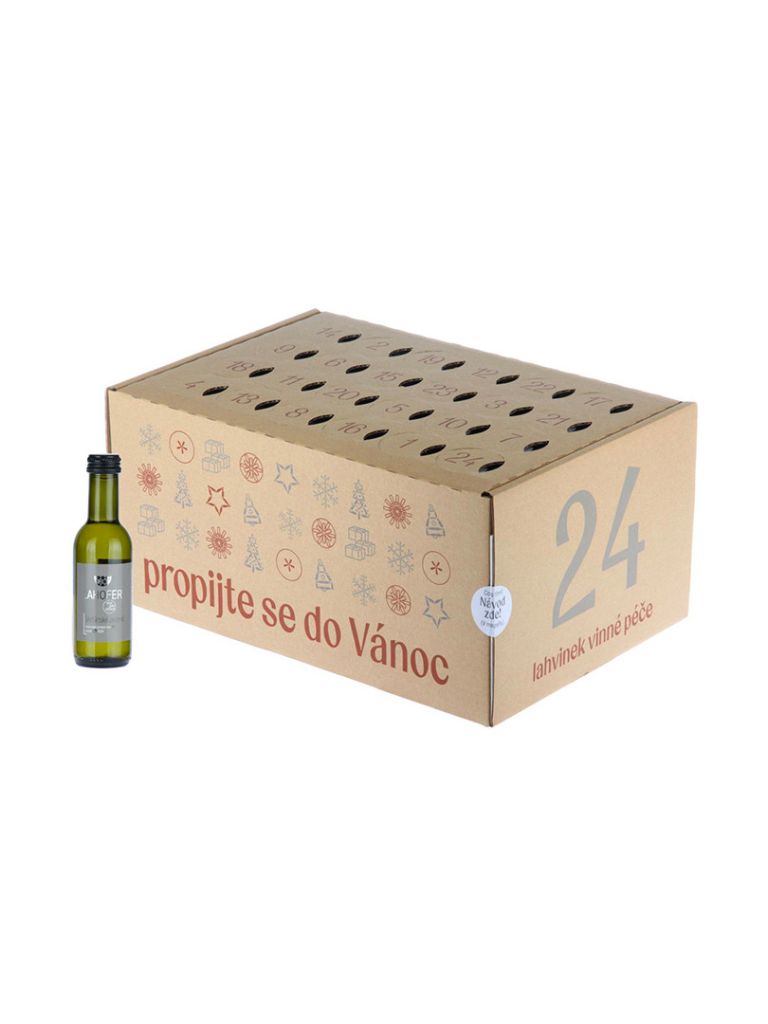 Lahofer Wein-Adventskalender 12%  24 x 0,187 l
