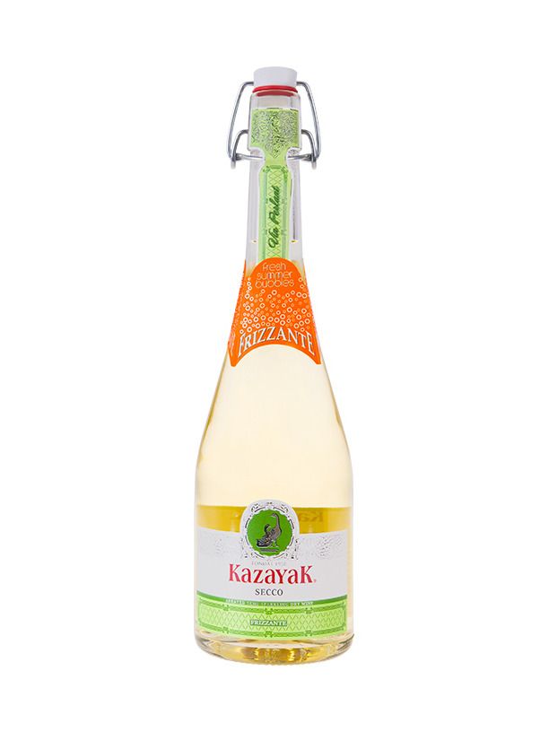 Kazayak Frizzante -Secco weiss trocken 0,75l 12,5%