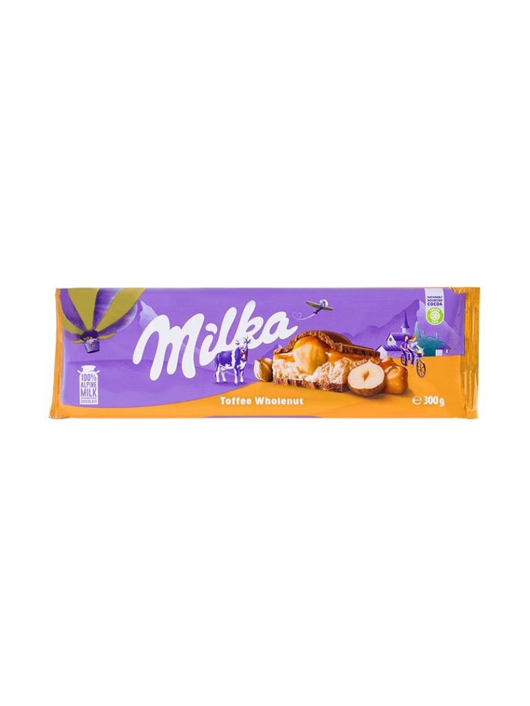 Milka Toffee Wholenut 300 g