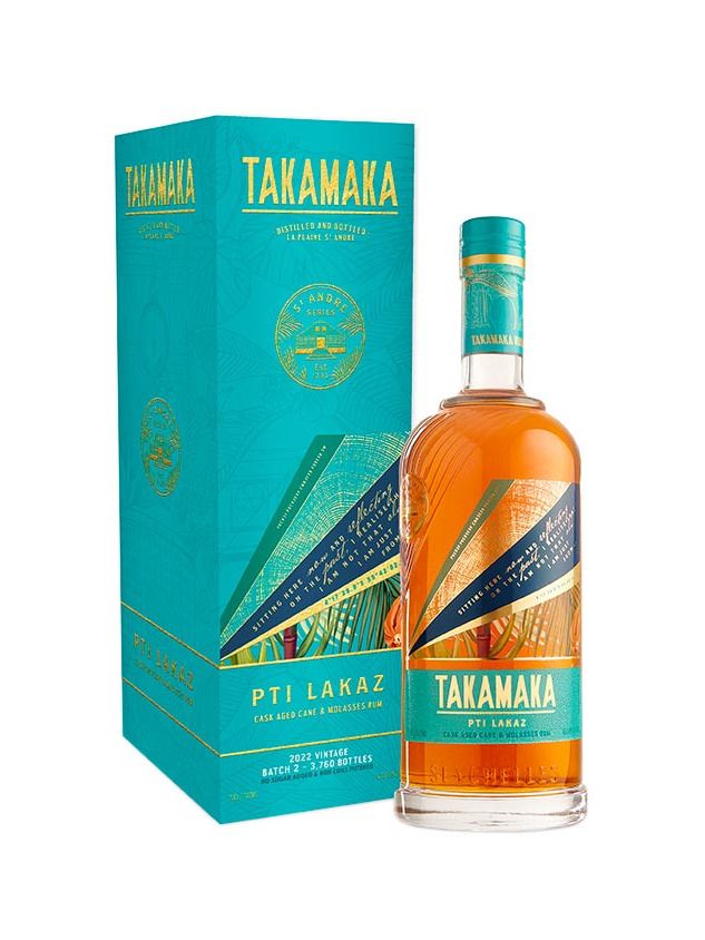 Takamaka Rum Pti Lakaz #2 0,7l 45,1% Geschenkbox