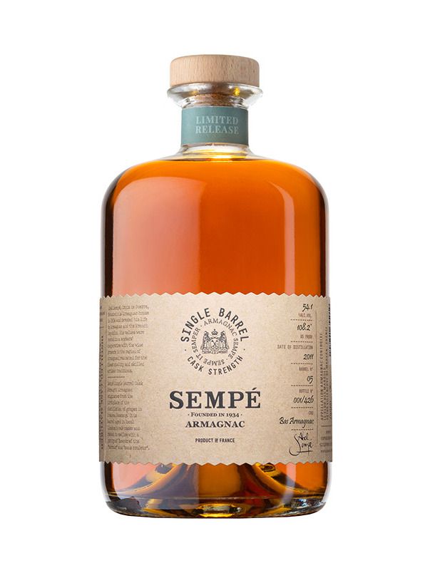 Sempe 2011 Single Barrel Bas Armagnac 0,7l 54,1%