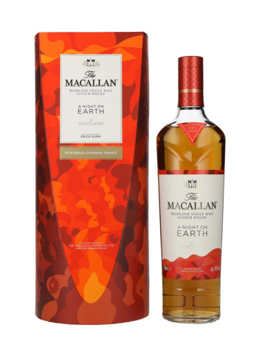 The Macallan A NIGHT ON EARTH IN SCOTLAND Highland Single Malt Geschenkbox 43% 0,7 l