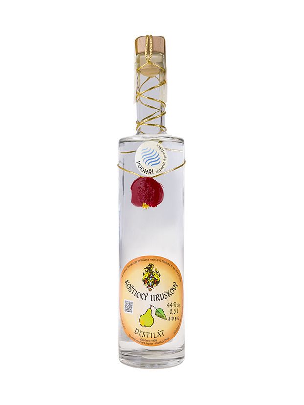 Karfíkův dvůr Koštický Birnenschnaps 0,5 l 44%