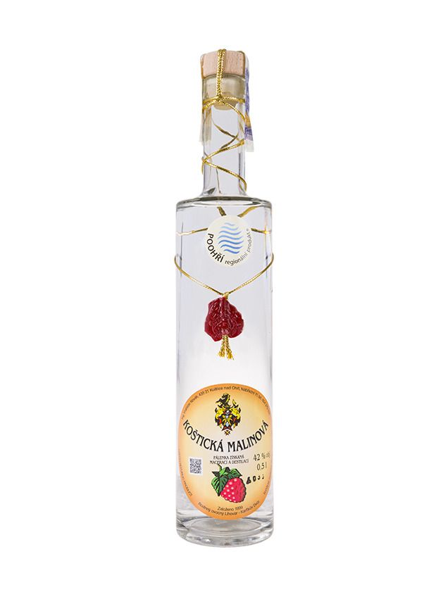 Karfíkův dvůr Koštický Himbeerschnaps 42% 0,5 l