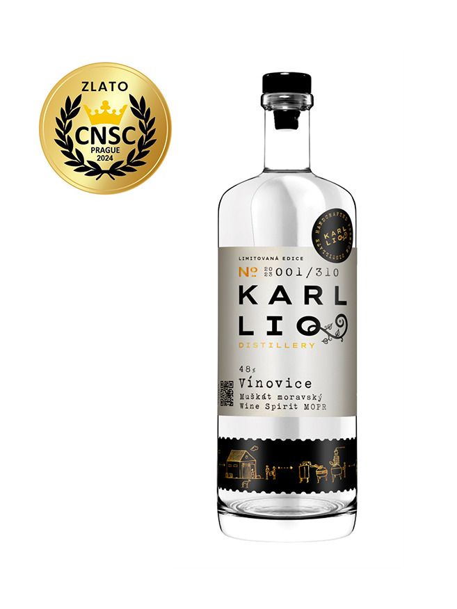 Karl LIQ Weinbrand MOPr 2023 48% 0,5 l