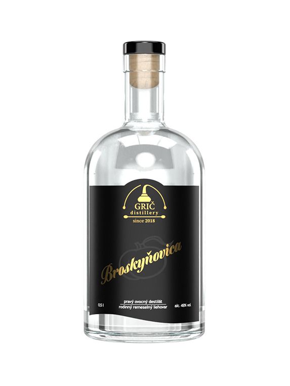 GRIČ Pfirsich 48% 0,5 l
