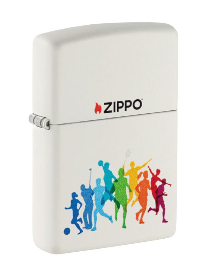 ZIPPO Summer Games 214 White Matte