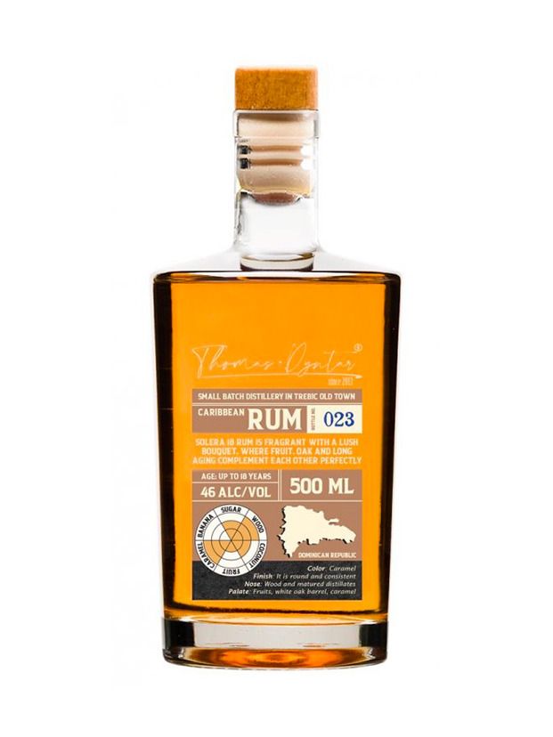 Thomas Dyntar Rum Caribbean 0,5 l 46%