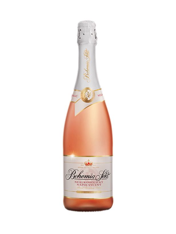 Bohemia Sekt Rose alkoholfrei 0% 0,75 l