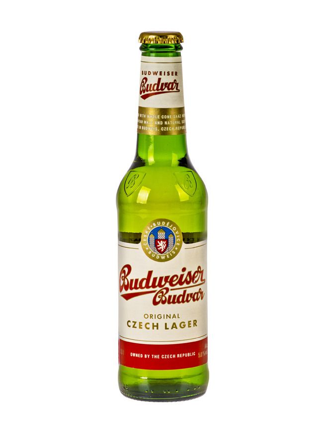 Budweiser Bier 0,33 l 5% Glas