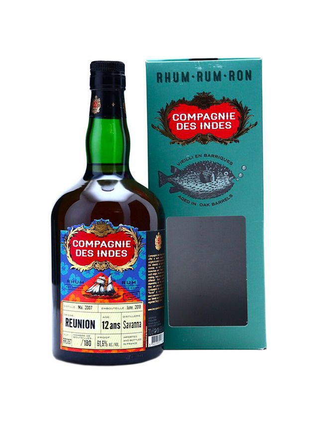 Compagnie des Indes Réunion S.C. Rum 12Y Cask Strength 0,7 l 61,6%