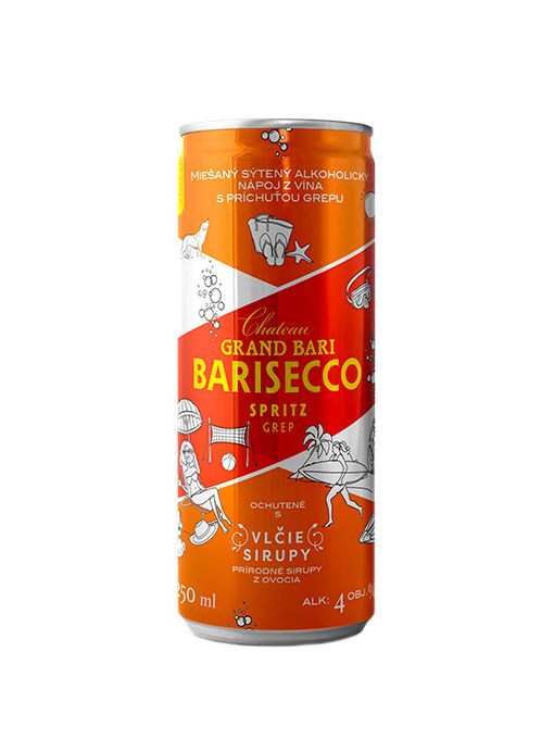 Chateau Barisecco Spritz Grep 4,5% 0,25 l