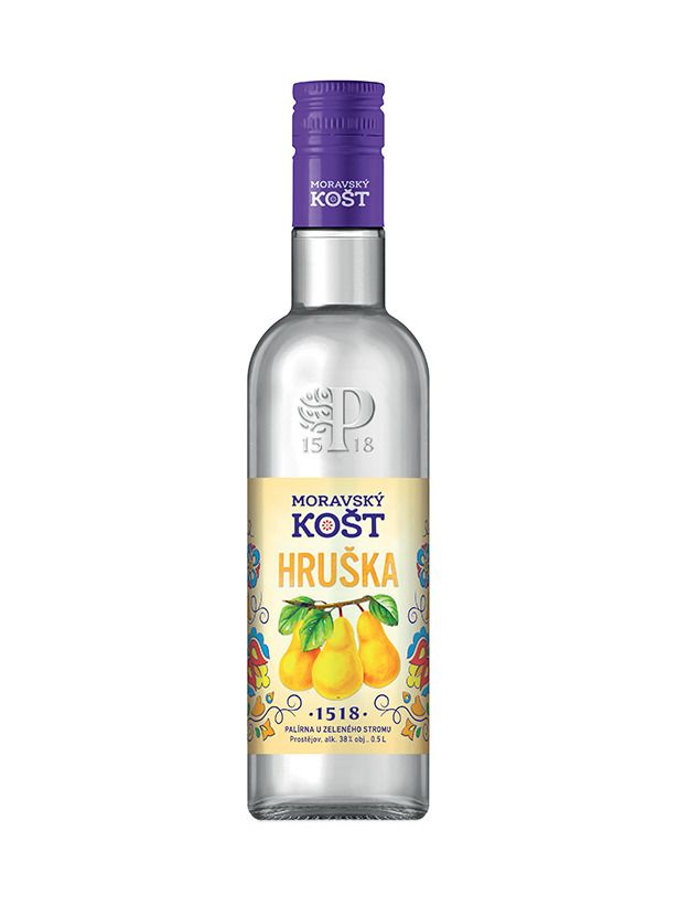 Moravský Košt Birne 0,5 l 38%