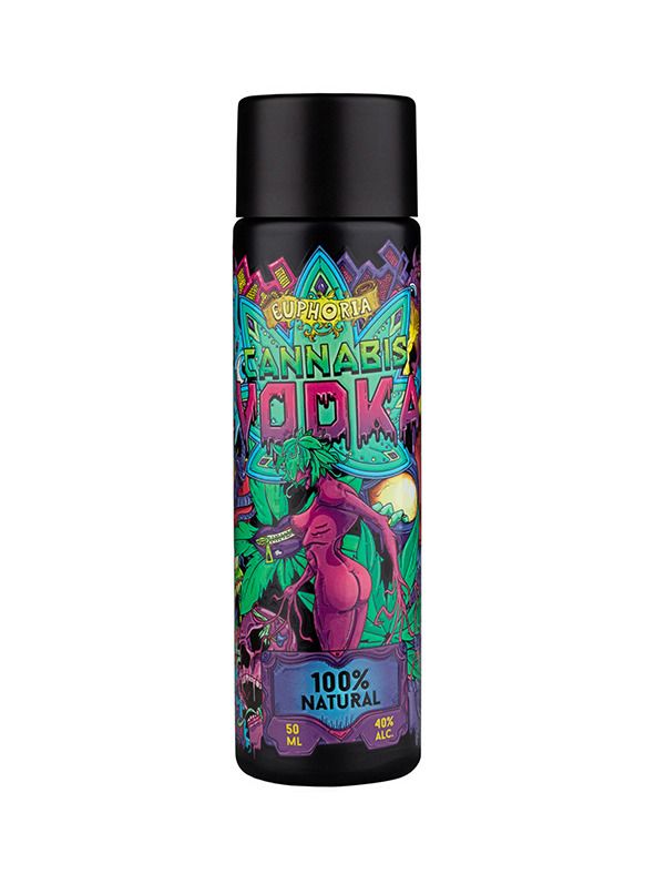Euphoria Cannabis Vodka 40% Miniature 0,05 l