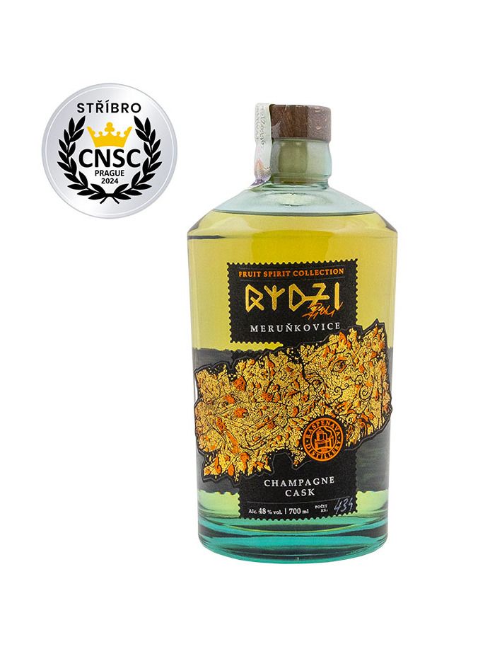 Raspenava Aprikosenschnaps Champagne 48% 0,7 l