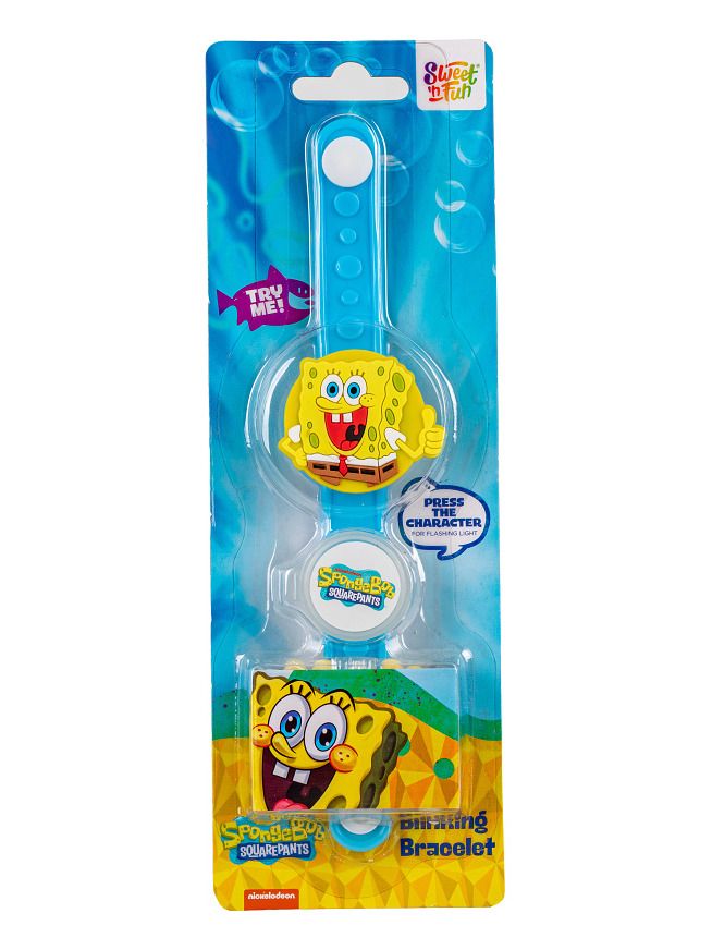 Sponge Bob blinking bracelet 10g