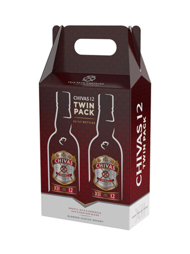 Chivas Regal 12Y 2x1 l 40% Twinpack