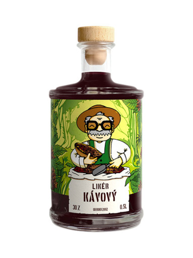Poněšice Kaffeelikör 30% 0,5 l