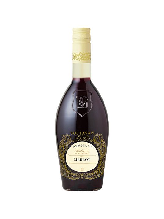 Bostavan Merlot Gold 12,5% 0,75 l