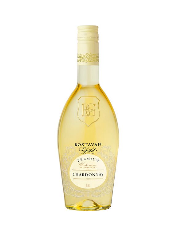 Bostavan Chardonnay Gold 11,5% 0,75 l