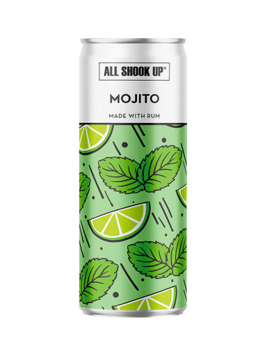 All Shook Up RTD Mojito 3,4% 0,25 l