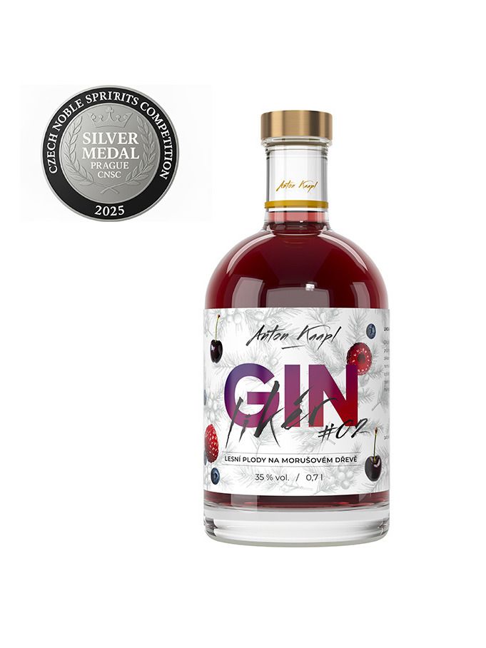 Anton Kaapl GIN likér #2 Beeren auf Maulbeerholz 35% 0,7 l