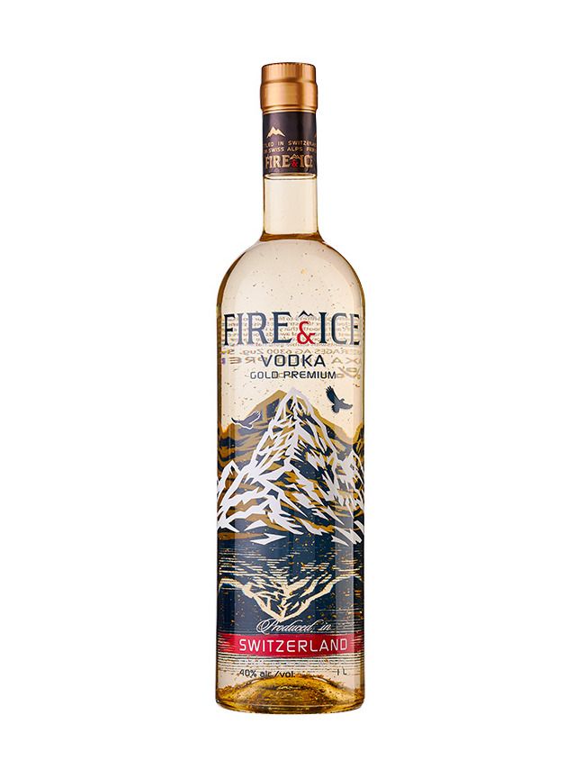 Fire & Ice Vodka Gold Premium 40% 1 l