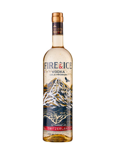 Fire & Ice Vodka Gold Premium 40% 1 l