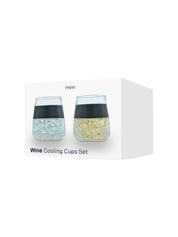 MIKAMAX Wine Cooling Cups Set of 2