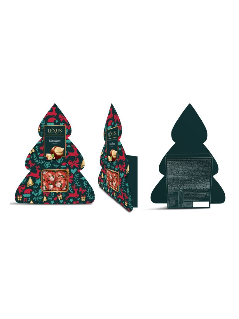 Lexus Weihnachtsbaum mit Kakao-Figuren 120g