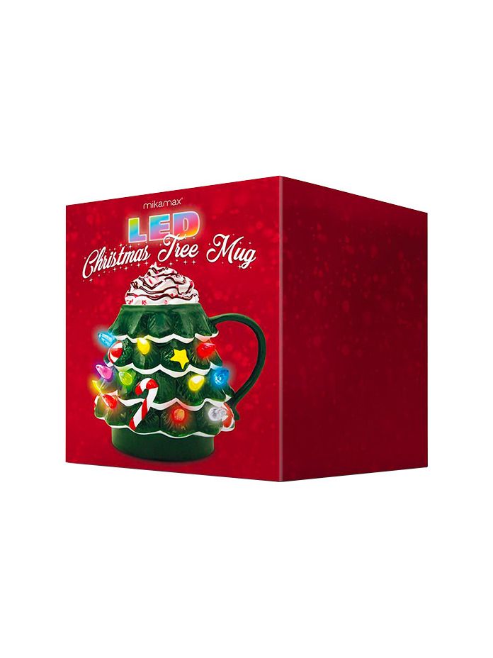 MIKAMAX Led Christmas Tree Mug
