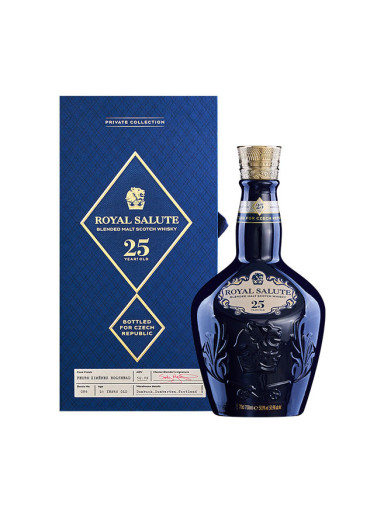 Royal Salute 25Y 0,7l VIP CASK PX Hogshead Finish 50,9%